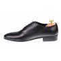 Pantofi barbati office, eleganti din piele naturala, negri, ELYON MATEO, 024NBOX